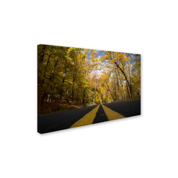 Kurt Shaffer 'Autumn Along The Valley Parkway' Canvas Art,16x24